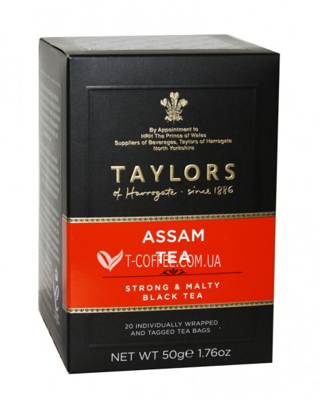 Чай TAYLORS Assam Tea Ассам 20 х 2,5 г (615357122277)