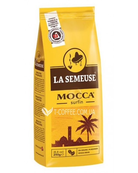 Кава LA SEMEUSE Mocca зернова 250 г (7610244002611)