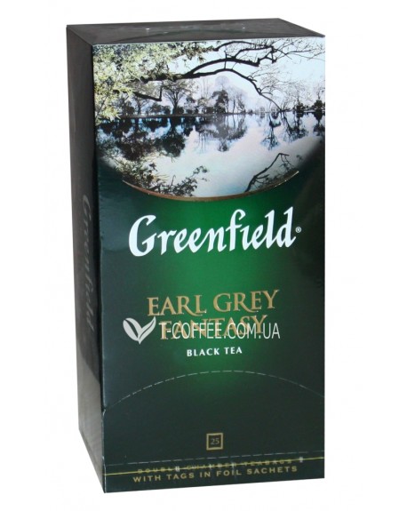 Чай GREENFIELD Earl Grey Fantasy Ерл Грей 25 х 2 г (4823096800981)