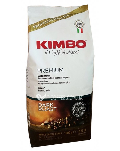 Кава KIMBO Espresso Bar Premium зернова 1 кг (8002200140038)
