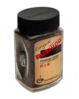 Кава BUSHIDO Original розчинна 100 г скл. б. (7610121710318)