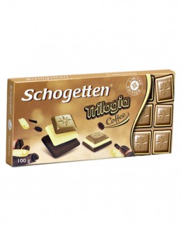 Шоколад SCHOGETTEN Trilogia Coffee Трилогія Кава 100 г