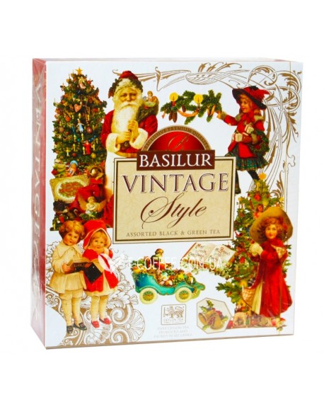 Чай BASILUR Assorted Vintage Асорті - Вінтаж 40 х 2 г (4792252934030)