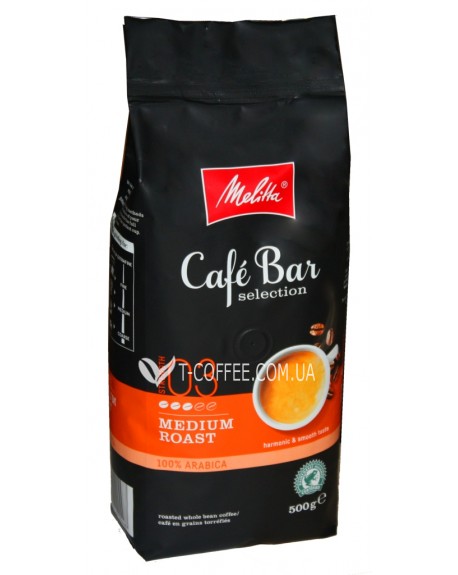 Кава MELITTA Cafe Bar Selection Medium Roast зернова 500 г (4002720004487)