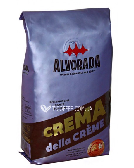 Кава ALVORADA Crema della Creme зернова 500 г (9002517300032)