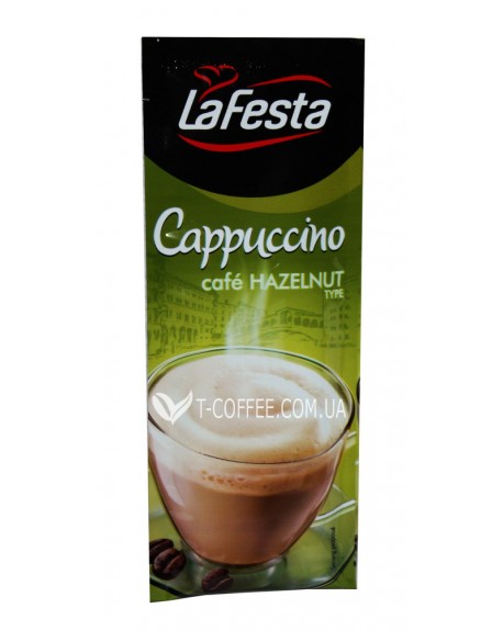 Капучино LA FESTA Cappuccino Hazelnut Фундук 12,5 г (5900910000778)