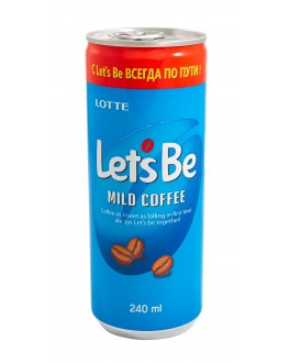 Напій LOTTE Let`s Be Mild Coffee кавовий 240 мл