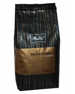 Кава MELITTA Bacio d'Oro Espresso зернова 1 кг (4024472008643)