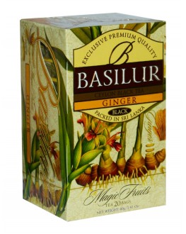 Чай BASILUR Ginger Імбир - Чарівні Фрукти 20 х 2 г (4792252916562)