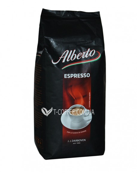 Кава JJ DARBOVEN Alberto Espresso зернова 1 кг (4006581006819)