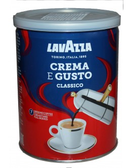 Кава LAVAZZA Crema e Gusto Classico мелена 250 г ж/б (8000070038820)