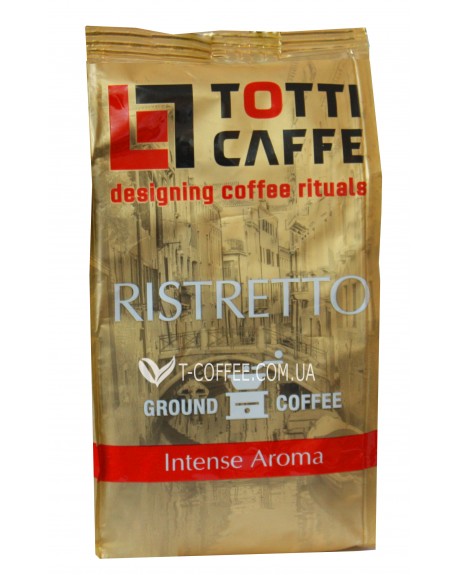 Кава ROBERTO TOTTI Ristretto мелена 250 г (8718868256324)