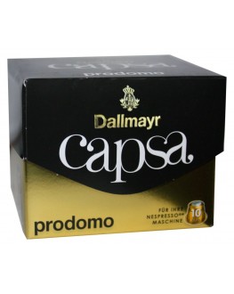 Кава DALLMAYR Nespresso Capsa Prodomo в капсулах 10 х 5,6 г (4008167011101)