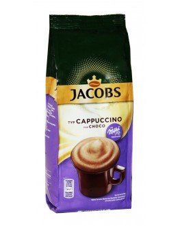 Капучино JACOBS Cappuccino Choco з шоколадом MILKA 500 г (8711000524589)