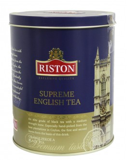 Чай RISTON Supreme English Tea Супрім Англійський 100 г ж/б (4792156013923)