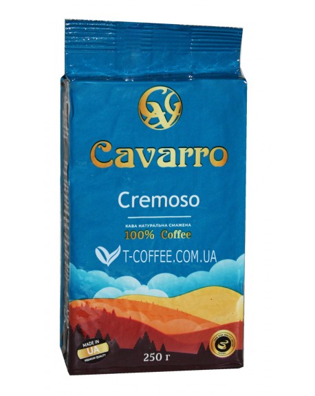Кава CAVARRO Cremoso мелена 250 г (4820235750084)