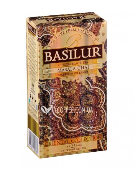 Чай BASILUR Masala Chai Масала - Східна 25 х 2 г (4792252923584)