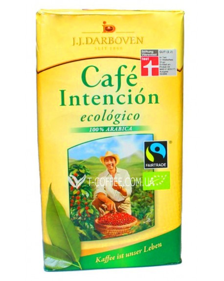 Кава JJ DARBOVEN Cafe Intencion Ecologico 100% Arabika мелена 500 г (4006581002606)