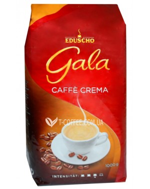 Кава EDUSCHO Gala Caffee Crema зернова 1 кг фото