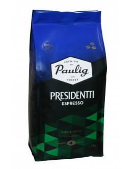 Кава PAULIG Presidentti Espresso зернова 1 кг (6411300169337)