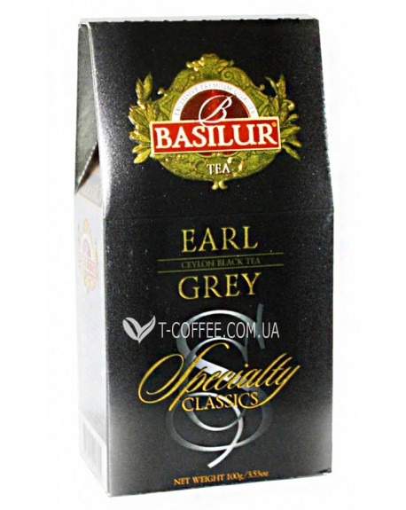 Чай BASILUR Earl Grey Ерл Грей - Обрана Класика 100 г к/п (4792252920705)
