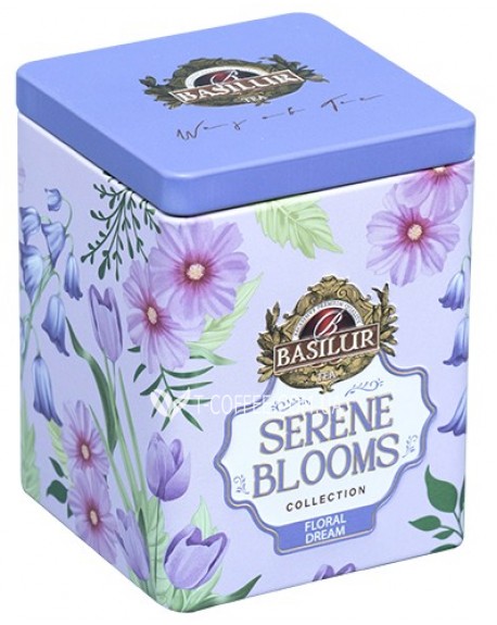 Чай BASILUR Serene Blooms Безтурботні квіти - Квіткова мрія 75 г ж/б (4792252950054)