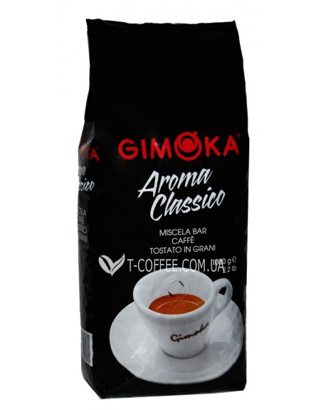 Кава GIMOKA Aroma Classico зернова 1 кг (8003012000930)