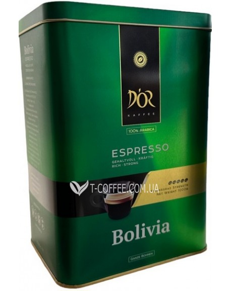 Кава DOR Bolivia зернова 1кг (7610899009515)