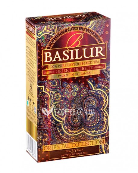 Чай BASILUR Orient Delight Східна Чарівність - Східна 25 х 2 г (4792252923577)