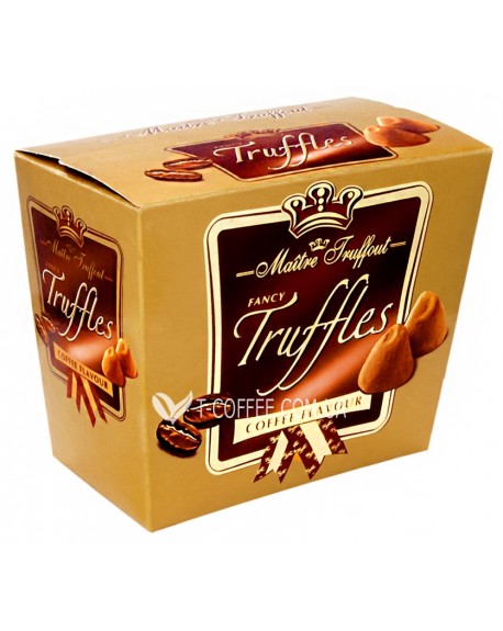 Цукерки Maitre Truffout Coffe Flavour Трюфель Кава 200 г (9002859038761)