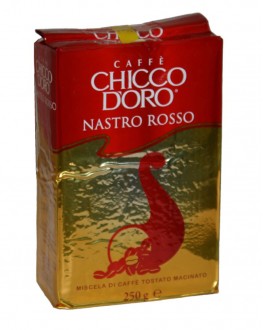 Кава CHICCO D'ORO Nastro Rosso мелена 250 г (7610899170284)