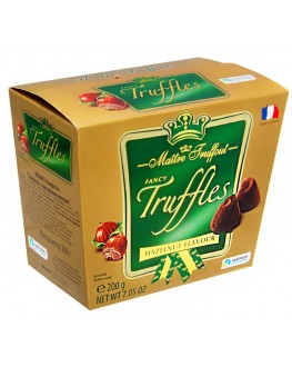 Цукерки Maitre Truffout Huzelnut Flavour Трюфель Лісовий Горіх 200 г