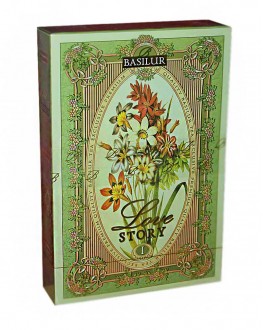 Чай BASILUR Love Story Том 1 - Любовна Історія 75 г к/п (4792252931794)