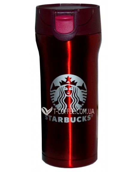Термос-поїлка STARBUCKS червоний 500 мл
