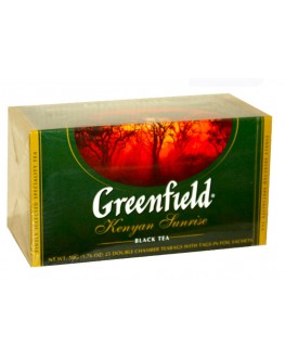 Чай GREENFIELD Kenyan Sunrise Кенія 25 х 2 г (4823096801209)