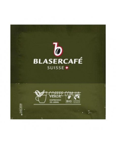 Кава BLASER CAFE Verde в монодозах (чалдах, таблетках) 7 г