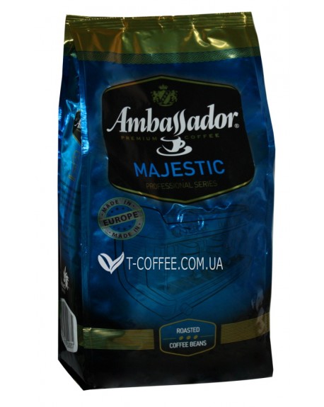 Кава AMBASSADOR Majestic зернова 1 кг (8719325020731)