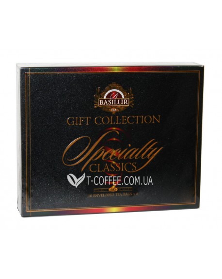 Чай BASILUR Gift Collection Подарункове Асорті - Обрана Класика 60 х 1,9 г (4792252924796)