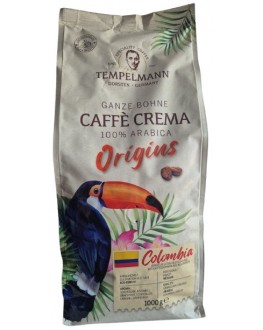 Кава Tempelmann Colombia Origins зернова 1 кг (4006406210988)