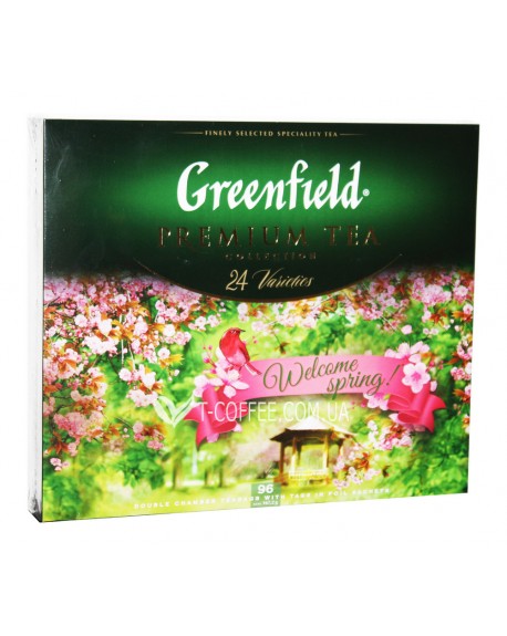 Чай GREENFIELD Premium Tea Collection 24 Varieties Преміальна Колекція 24 Види 96 х 1,7 г (4823096806105)