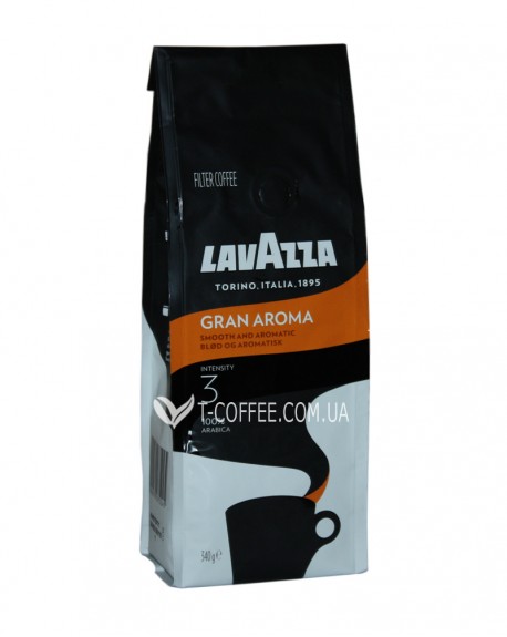 Кава LAVAZZA Gran Aroma Medium Roast мелена 340 г (8000070075245)