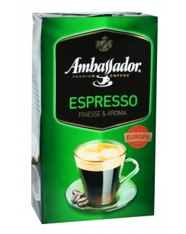 Кава AMBASSADOR Espresso мелена 250 г (8719325127126)