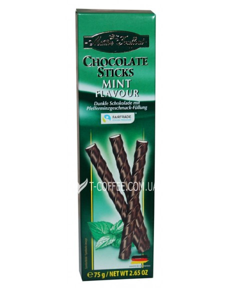 Шоколад MAITRE TRUFFOUT Chocolate Sticks Mint Flavour М'ята 75 г (9002859053801)