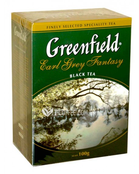 Чай GREENFIELD Earl Grey Fantasy Ерл Грей 100 г к/п (4823096801001)