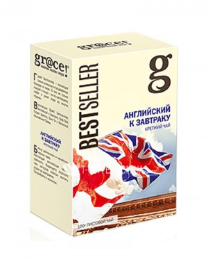 Чай GRACE! English Breakfast Англійський до Сніданку - Бестселер 100 г к/п зображення