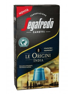 Кава SEGAFREDO Nespresso Le Origini India в капсулах 10 х 5,1 г (8003410248361)