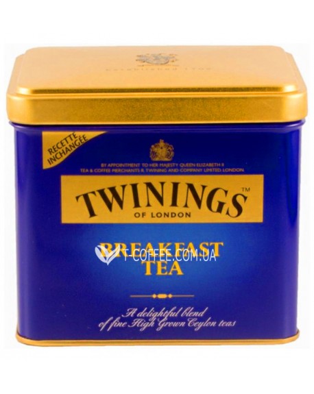 Чай TWININGS Breakfast Tea Сніданок 200 г ж/б