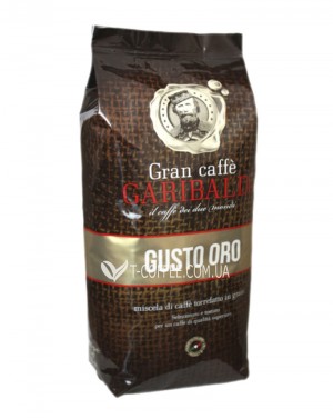 Кава GARIBALDI Gusto Oro зернова 1 кг фото