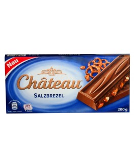Шоколад CHATEAU Salzbrezel Молочний Солоний Крендель 200 г (29039777)