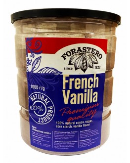 Какао FORASTERO French Vanilla Французька Ваніль 1 кг п/б
